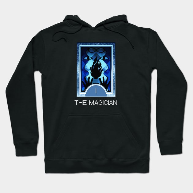 The Magician Arcana Tarot Card Hoodie by loveandlive